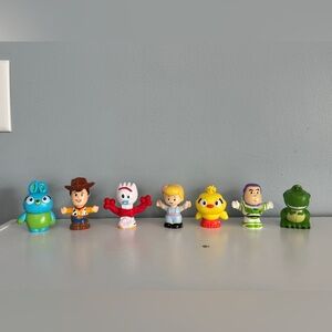 SOLD Disney Toy Story 7 Friends Pack Little People Figure Set